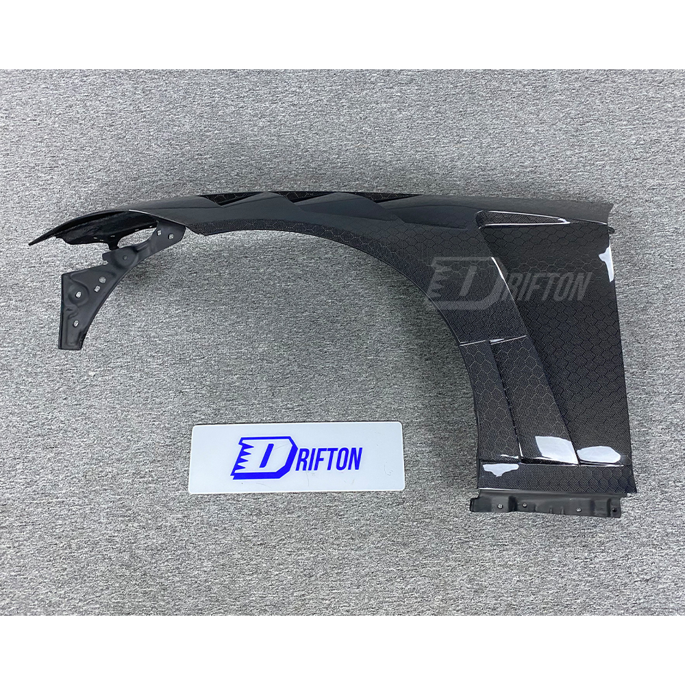 CMST Style HoneyComb Carbon Fiber Front Fender For Nissan Z Fairlady 400Z RZ34 2022+