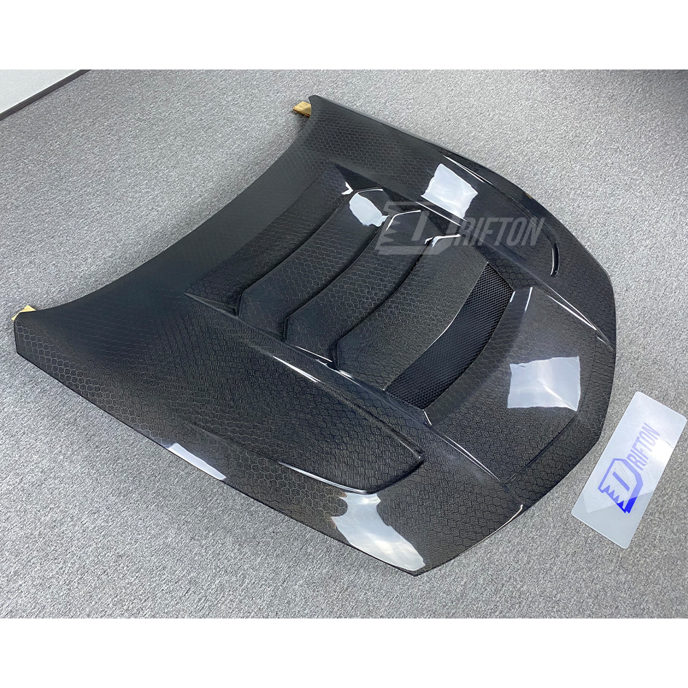 CMST V1 Style HoneyComb Carbon Fiber Bonnet Hood For Nissan Z Fairlady 400Z RZ34 2022+