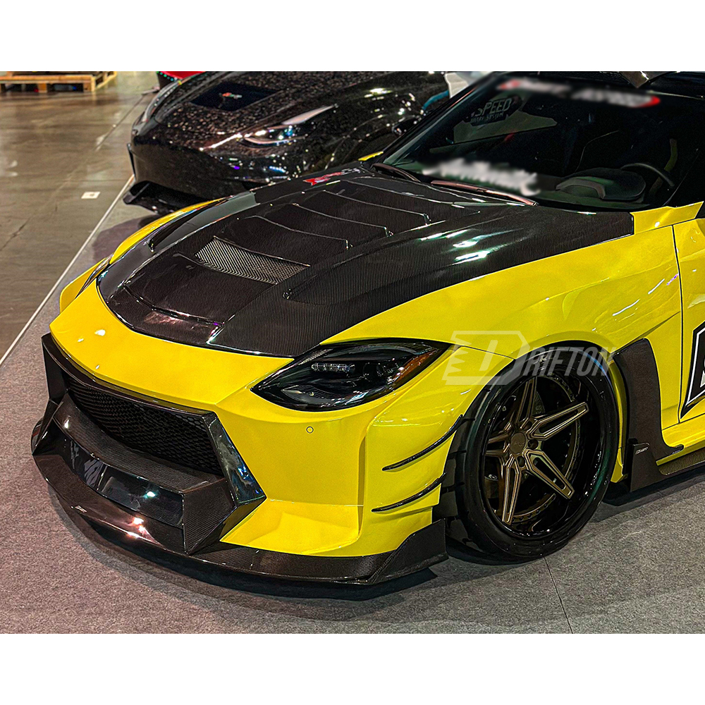 CMST V1 Style HoneyComb Carbon Fiber Bonnet Hood For Nissan Z Fairlady 400Z RZ34 2022+