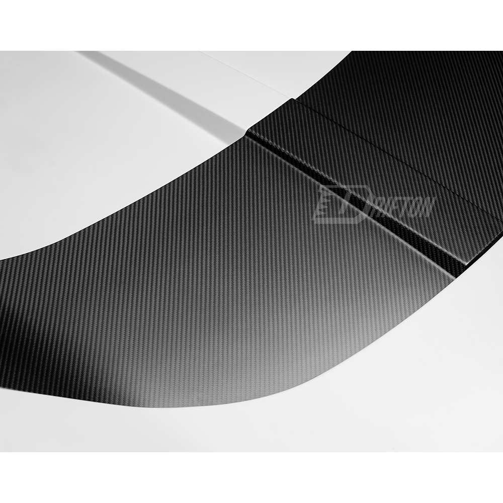 Mansory Style Partial Exposed Dry Carbon Fiber Hood Bonnet For Ferrari Roma 2020-2025