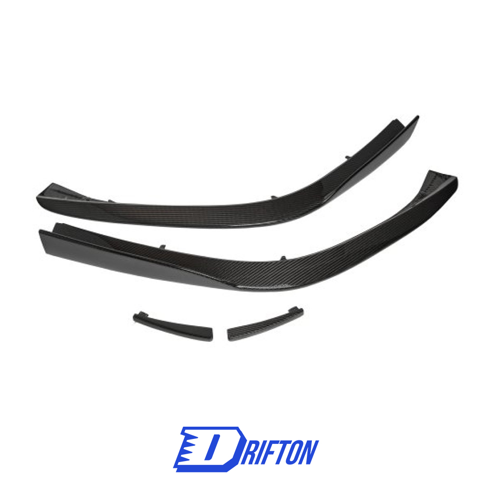 Novitec Style Dry Carbon Fiber Front Splitters Lip For Ferrari 296 GTB & GTS 2021-2025