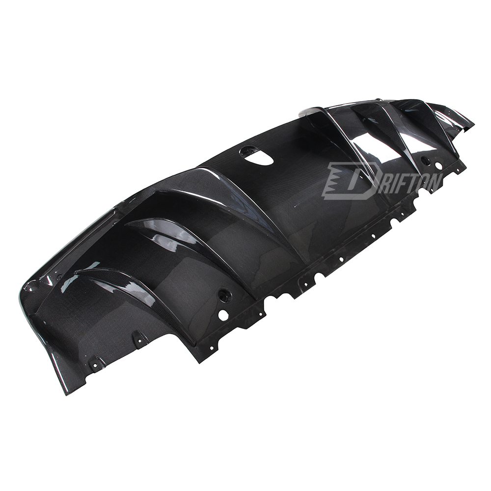 Novitec Style Dry Carbon Fiber Rear Diffuser For Ferrari 296 GTB & GTS 2021-2025