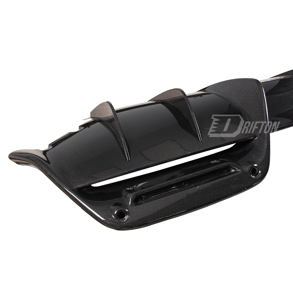 Novitec Style Dry Carbon Fiber Rear Diffuser For Ferrari 296 GTB & GTS 2021-2025