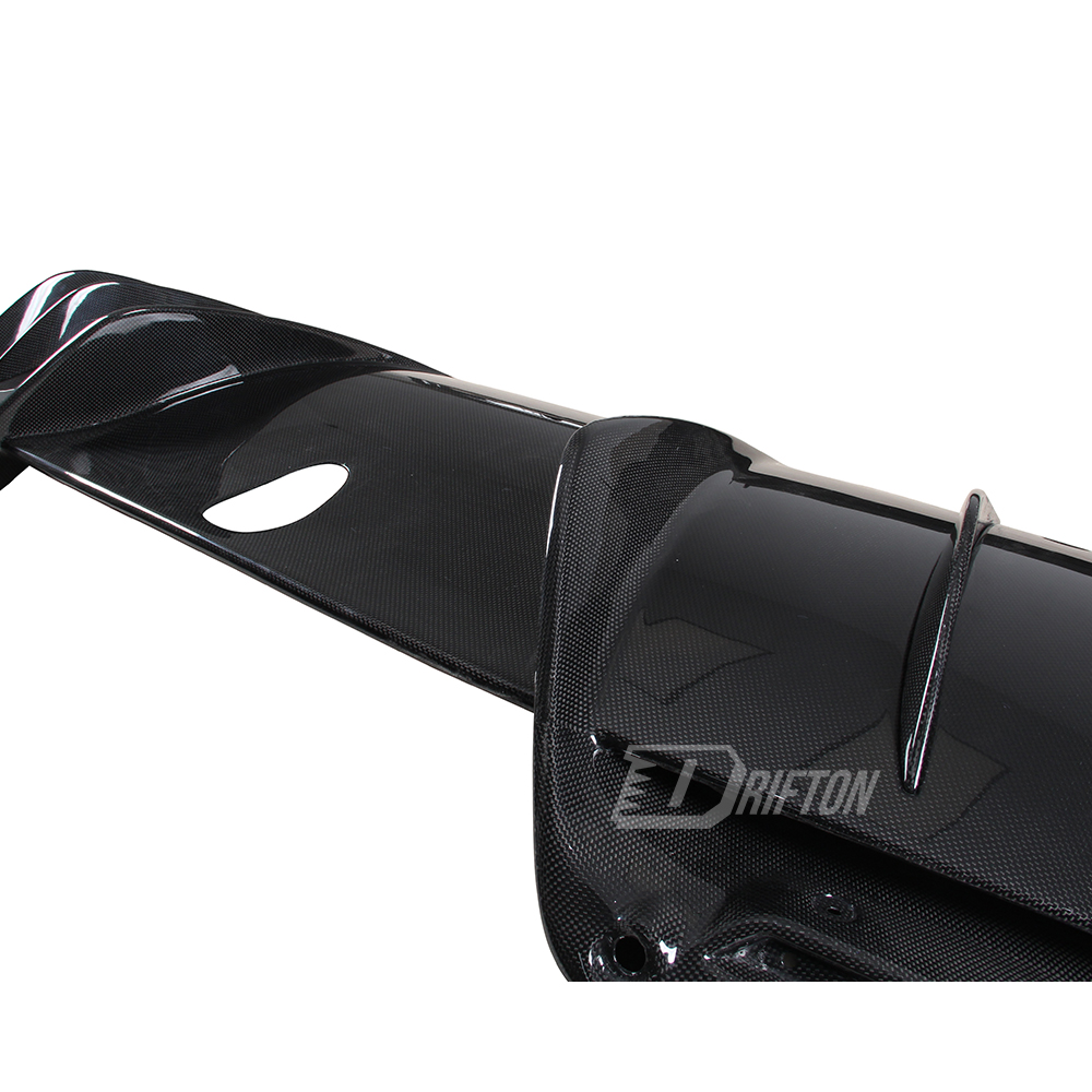Novitec Style Dry Carbon Fiber Rear Diffuser For Ferrari 296 GTB & GTS 2021-2025