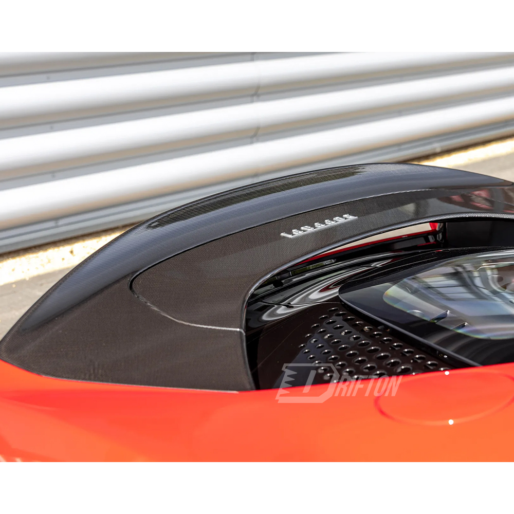Assetto Fiorano Style Dry Carbon Fiber Style Rear Spoiler For Ferrari SF90