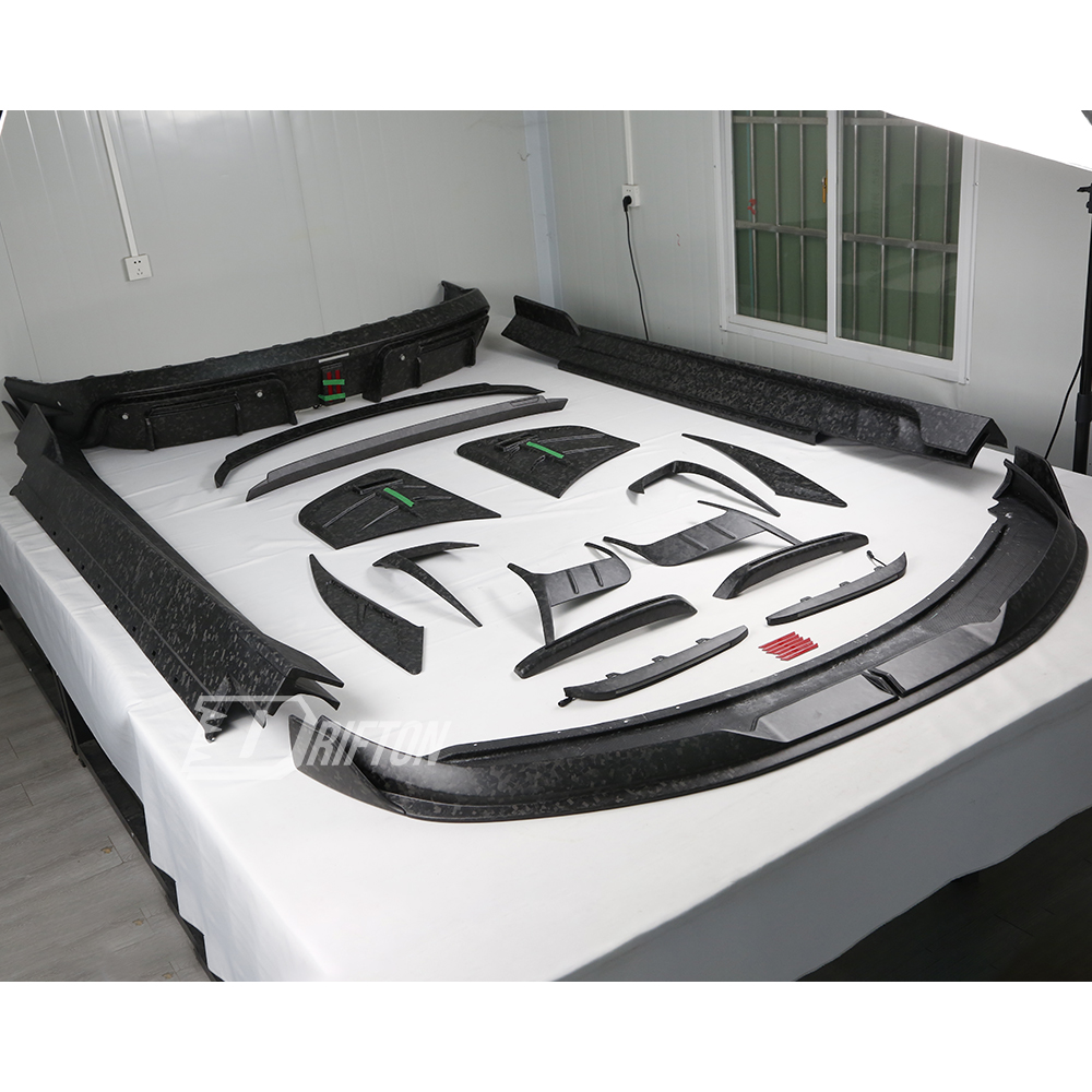 Mansory Style Dry Carbon Fiber Front Lip For Rolls Royce Spectre