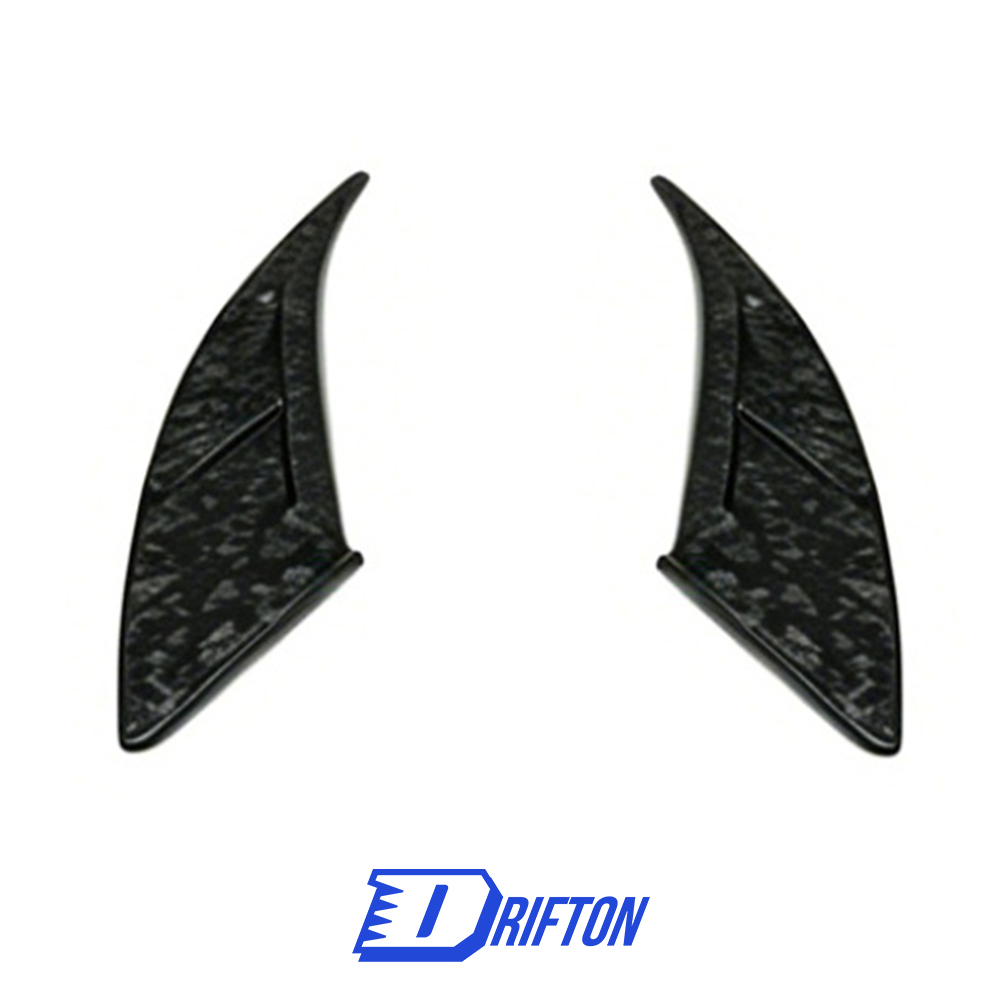 Mansory Style Dry Carbon Fiber Rear Window Side Trim For Rolls Royce Spectre