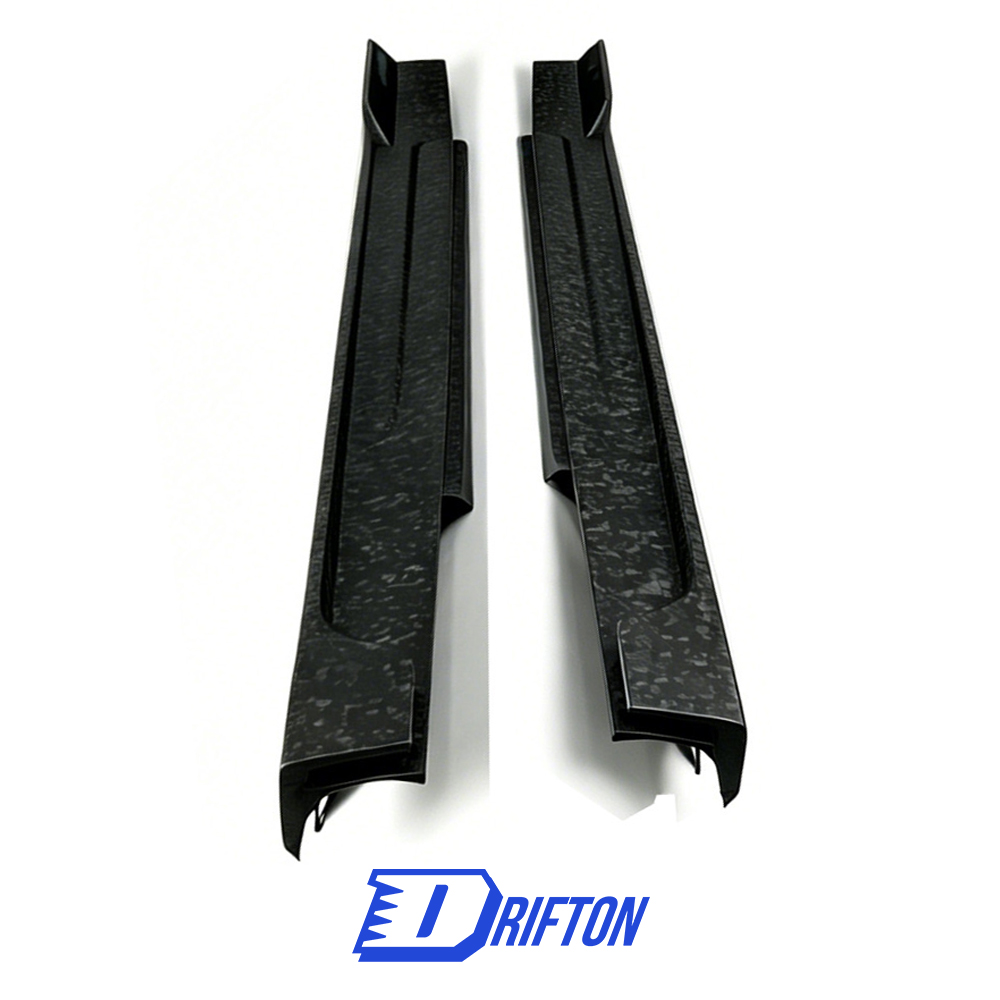 Mansory Style Dry Carbon Fiber Side Skirts For Rolls Royce Spectre