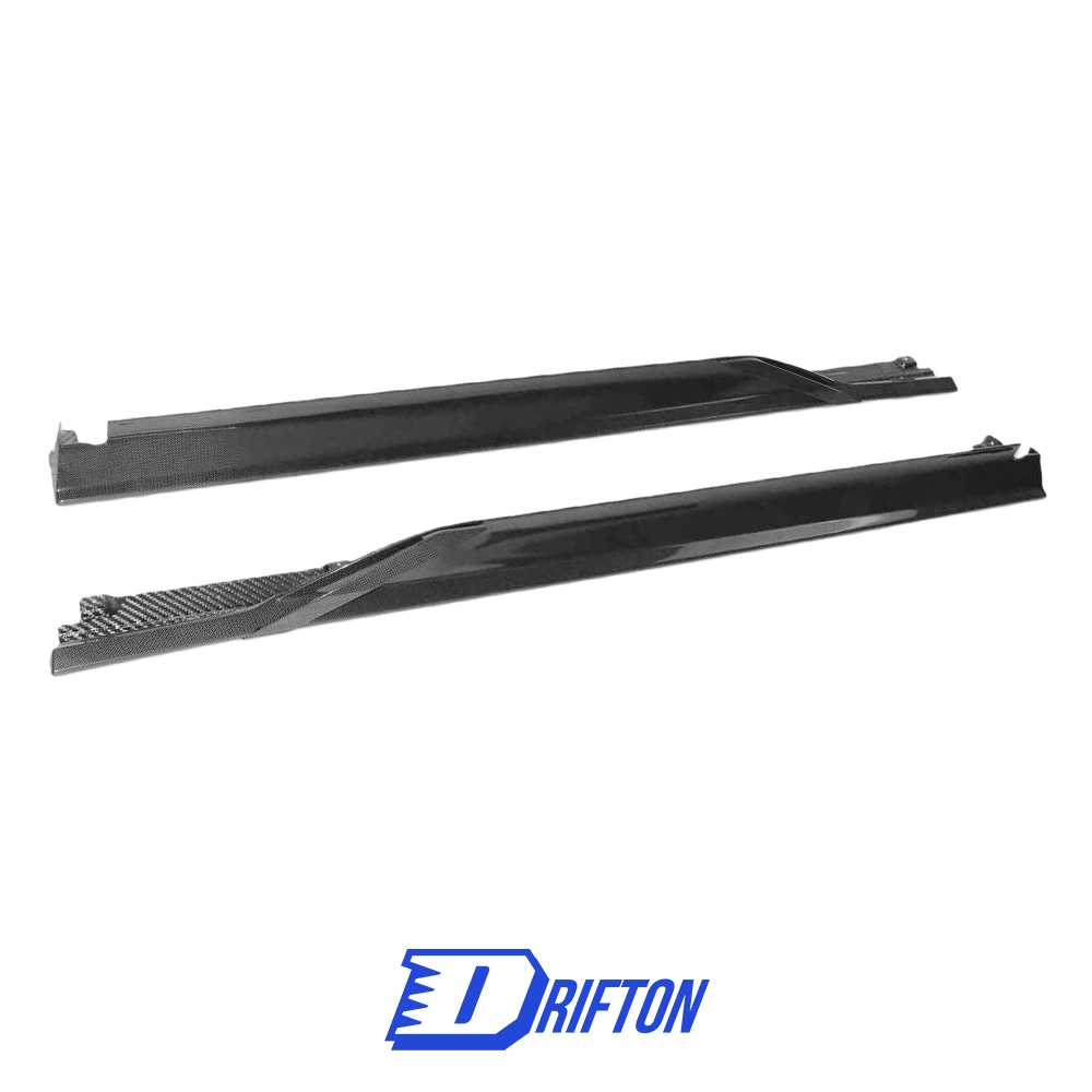 Novitec Style Dry Carbon Fiber Side Skirts For Ferrari SF90 Stradale & Spider
