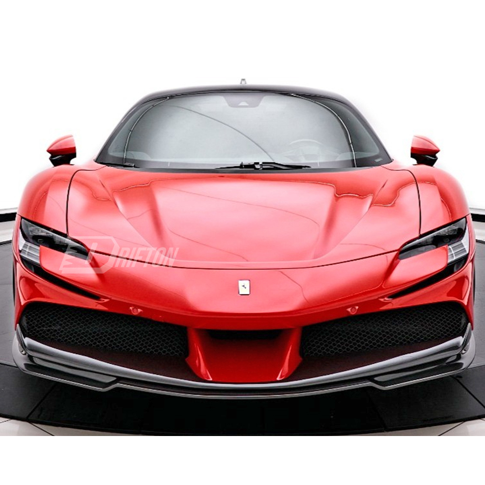 RYFT Style Dry Carbon Fiber Lower Front Lip Splitter For Ferrari SF90