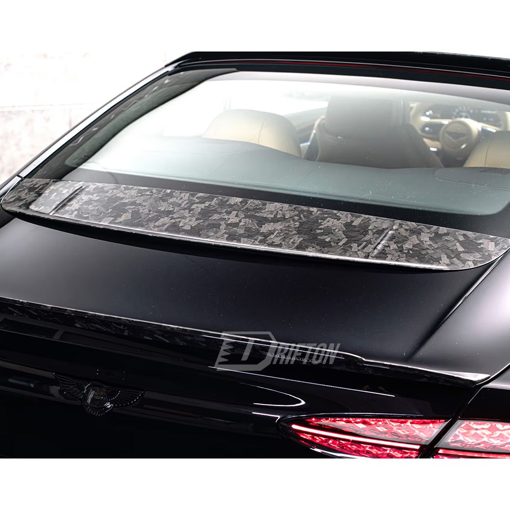 Mansory Style Dry Carbon Fiber Rear Decklid Spoiler For Bentley Continental GT 2025+