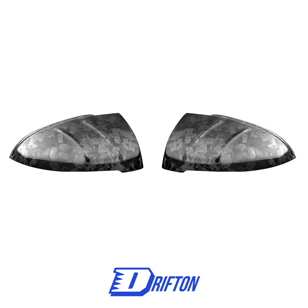 Mansory Style Dry Carbon Fiber Side Mirror Caps For Bentley Continental GT & GTC 2025+