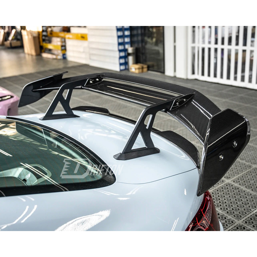 Adro V3 Style Dry Carbon Fiber Rear Spoiler GT Wing For BMW G82 M4 2020-2024