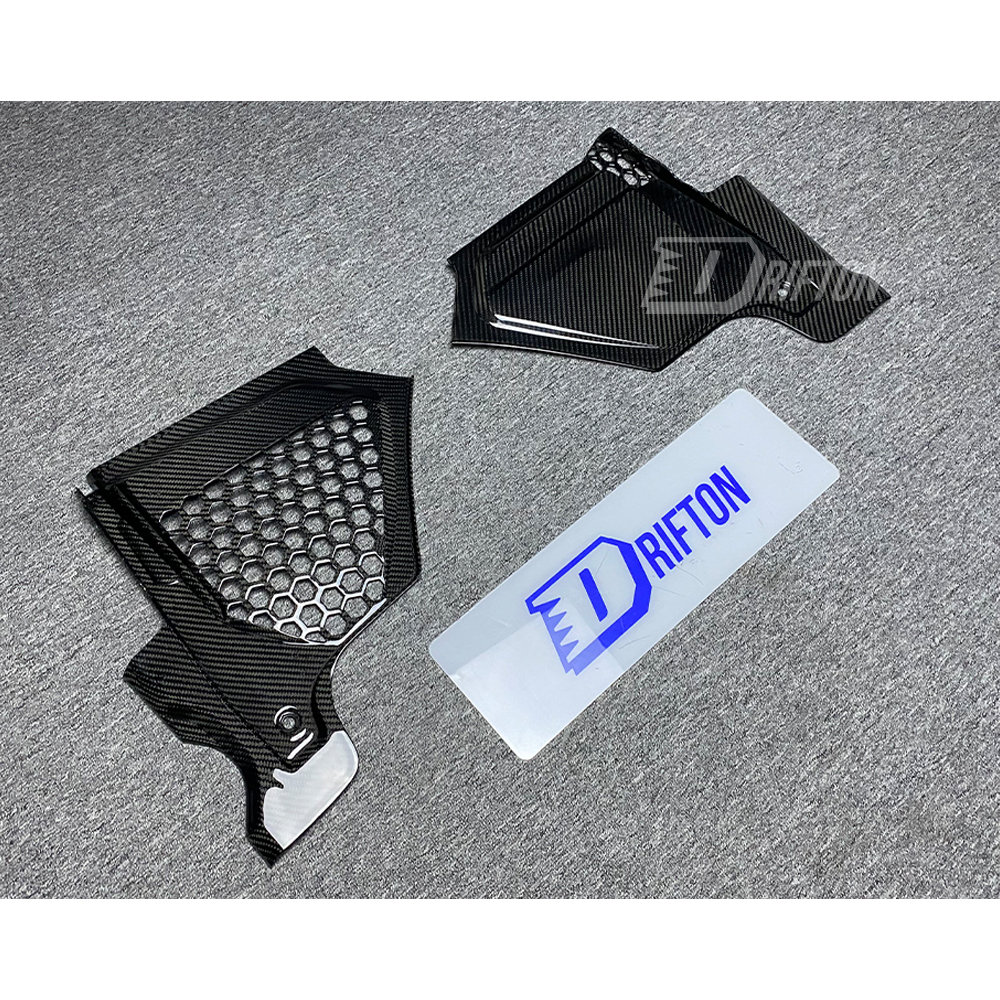 Dry Carbon Fiber Engine Bay Cowl Panel Top Grill Cover For BMW G80 G81 M3 G82 G83 M4 2020-2024