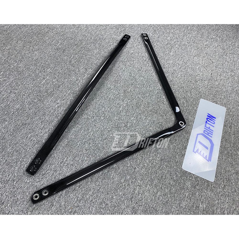 Dry Carbon Fiber Engine Bay Strut Bar Brace Set For BMW G80 G81 M3 G82 G83 M4 2020-2024