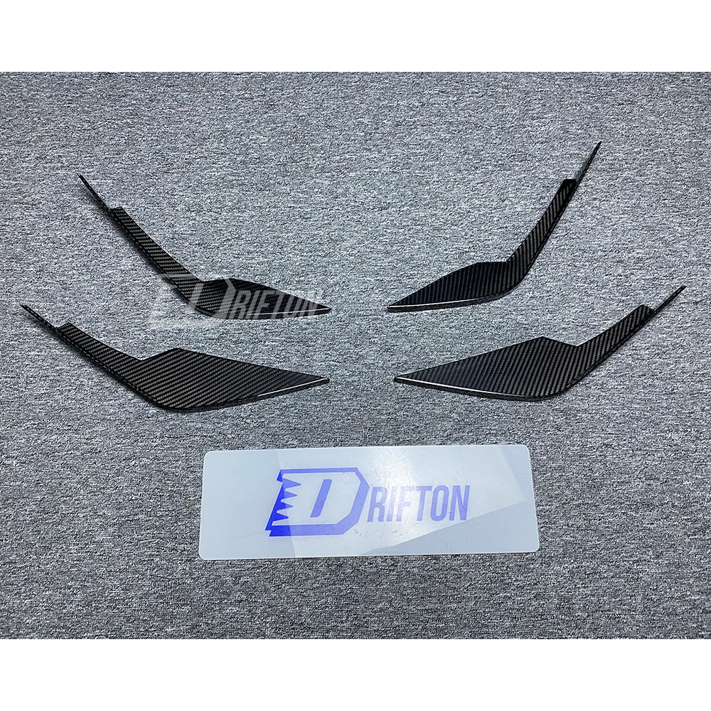 TAKD Style Dry Carbon Fiber Canards For BMW G82 M4 2020-2024