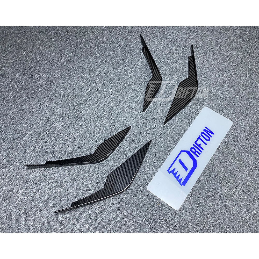 TAKD Style Dry Carbon Fiber Canards For BMW G82 M4 2020-2024