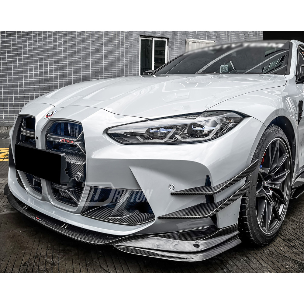 TAKD Style Dry Carbon Fiber Canards For BMW G82 M4 2020-2024
