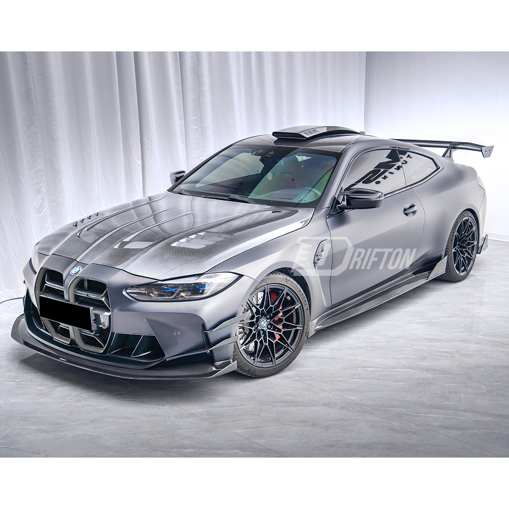 CMST Style Dry Carbon Fiber Roof Air Vent Scoop Duct For BMW G80 G81 M3 G82 G83 M4 2020-2024