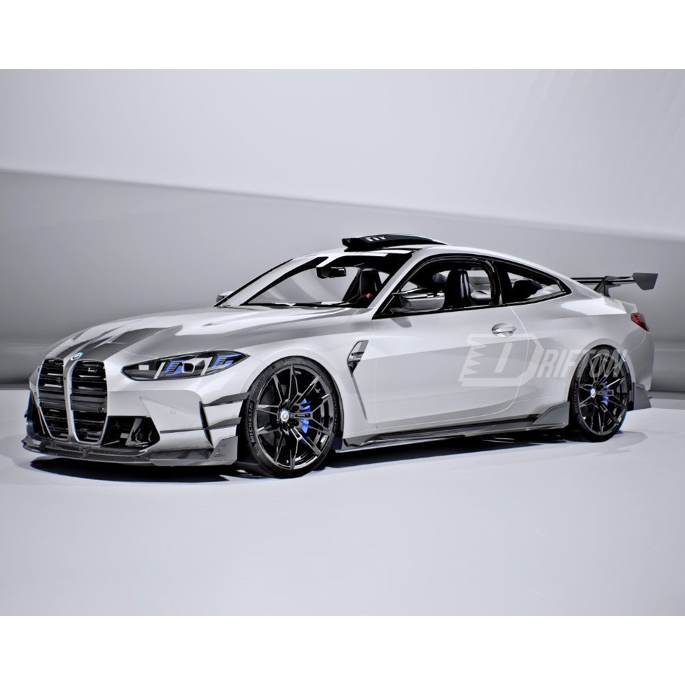 CMST V2 Style Dry Carbon Fiber Front Lip For BMW G80 G81 M3 G82 G83 M4 2020-2024
