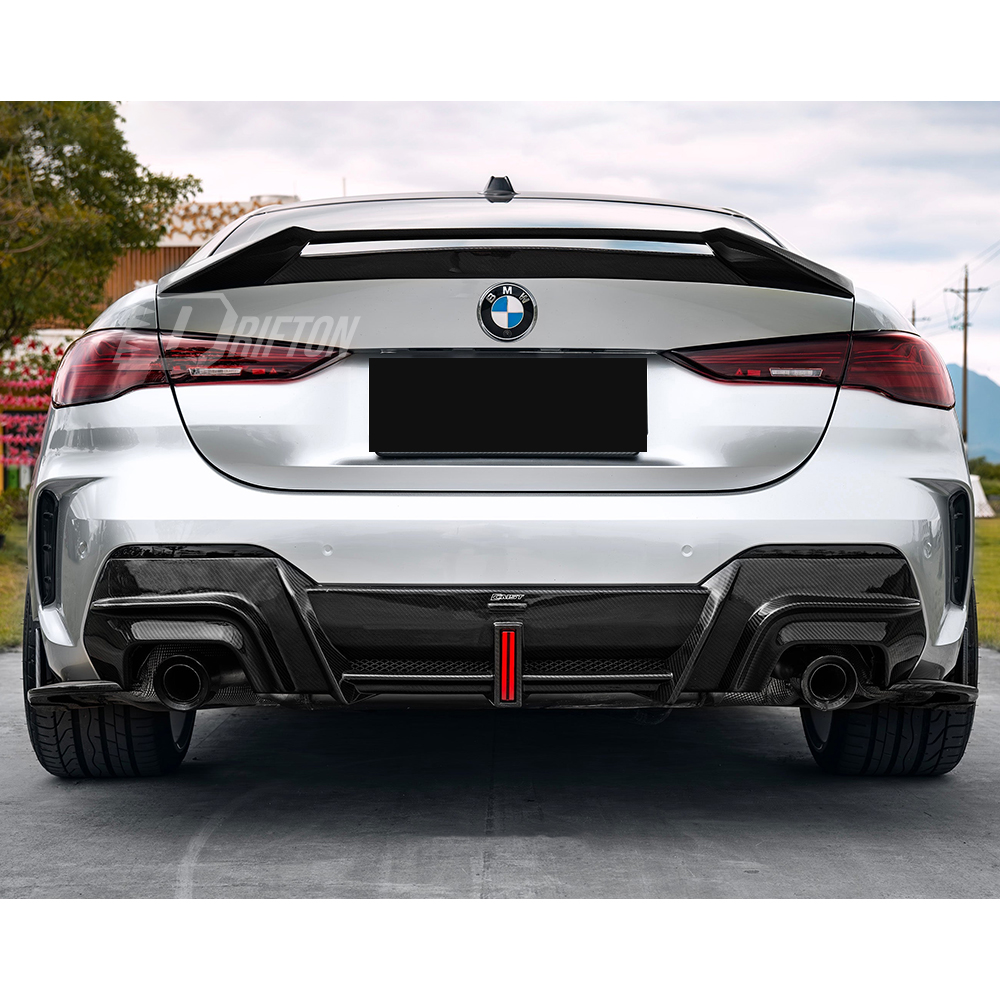 CMST V2 Style Dry Carbon Fiber Rear Trunk Spoiler For BMW G80 G81 M3 G82 G83 M4 2020-2024