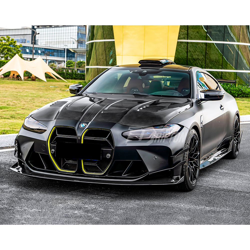 CMST V3 Style Dry Carbon Fiber Front Lip For BMW G80 G81 M3 G82 G83 M4 2020-2024