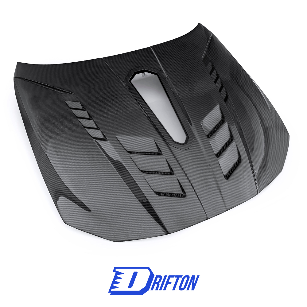 CMST V4 Style Carbon Fiber Engine Hood Bonnet For BMW G80 G81 M3 G82 G83 M4 2020-2024