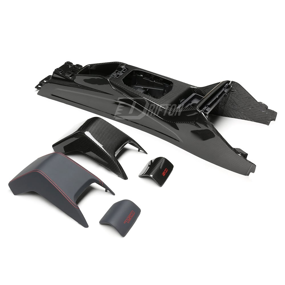 CSL Style Dry Carbon Fiber Interiors Kits Center Console Assemble For BMW G80 G81 M3 G82 G83 M4 2020-2024