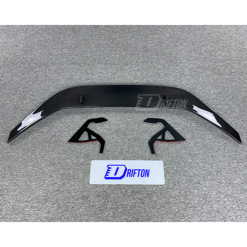 Adro Style Dry Carbon Fiber Rear Spoiler GT Wing For BMW G82 M4 2020-2024