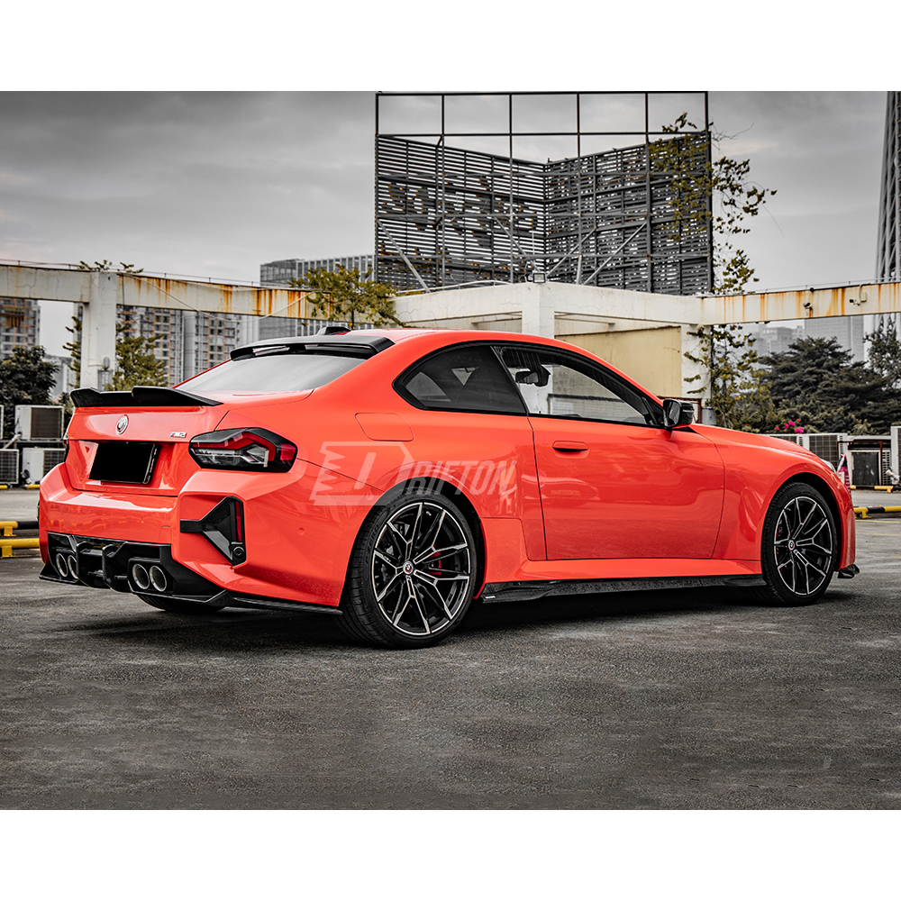 MP Style Dry Carbon Fiber Trunk Spoiler For BMW G87 M2 G42 2023-2027