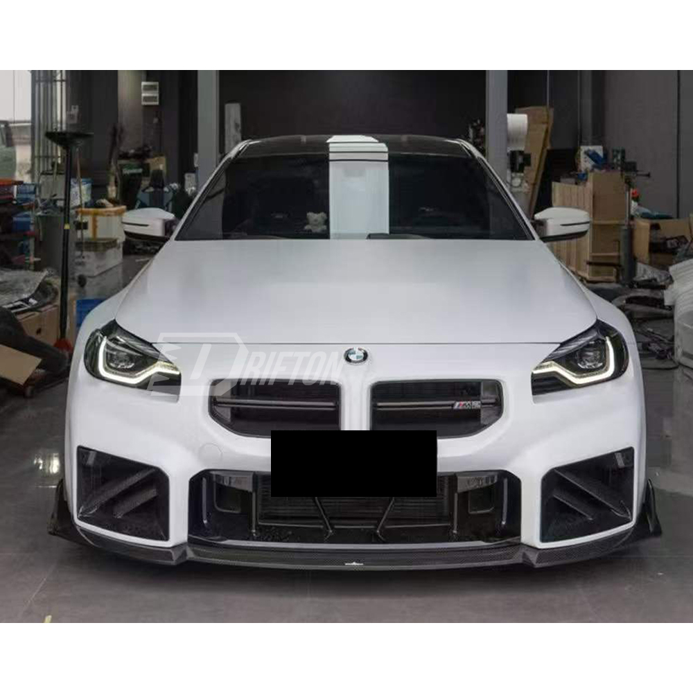 OC Style Dry Carbon Fiber Front Lip For BMW G87 M2 2023-2027