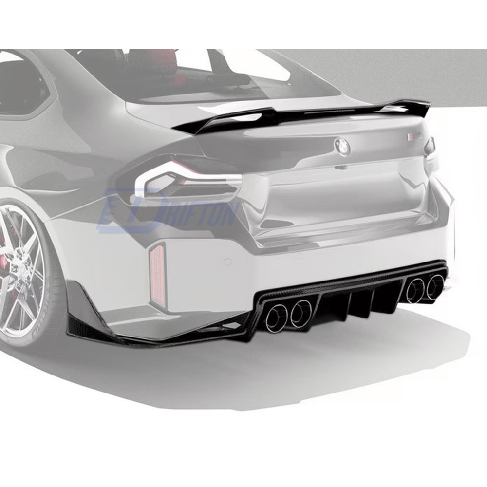 OC Style Dry Carbon Fiber Rear DiFfuser For BMW G87 M2 2023-2027