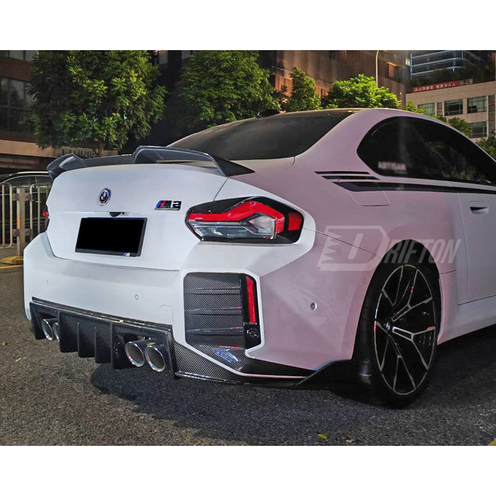 OC Style Dry Carbon Fiber Rear DiFfuser For BMW G87 M2 2023-2027