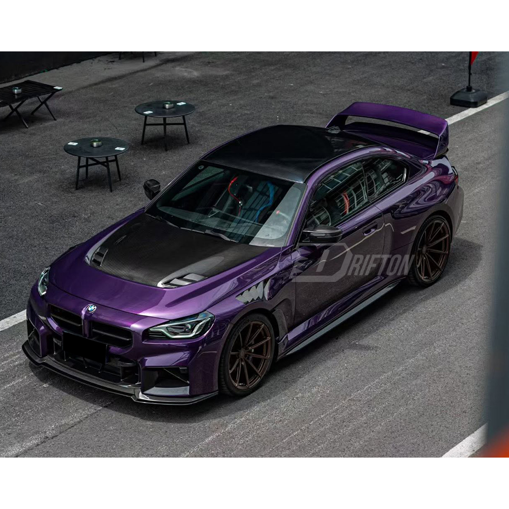 AP V2 Style Dry Carbon Fiber Hood Bonnet For BMW G87 M2 2023-2027