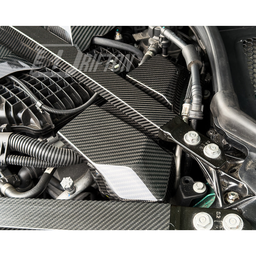 Dry Carbon Fiber Engine Bay ECU Battery Cover For BMW G87 M2 2023-2027