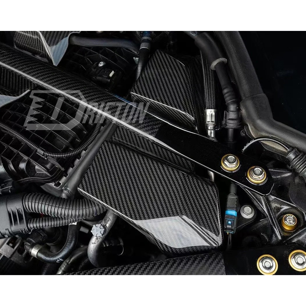 Dry Carbon Fiber Engine Bay ECU Battery Cover For BMW G87 M2 2023-2027