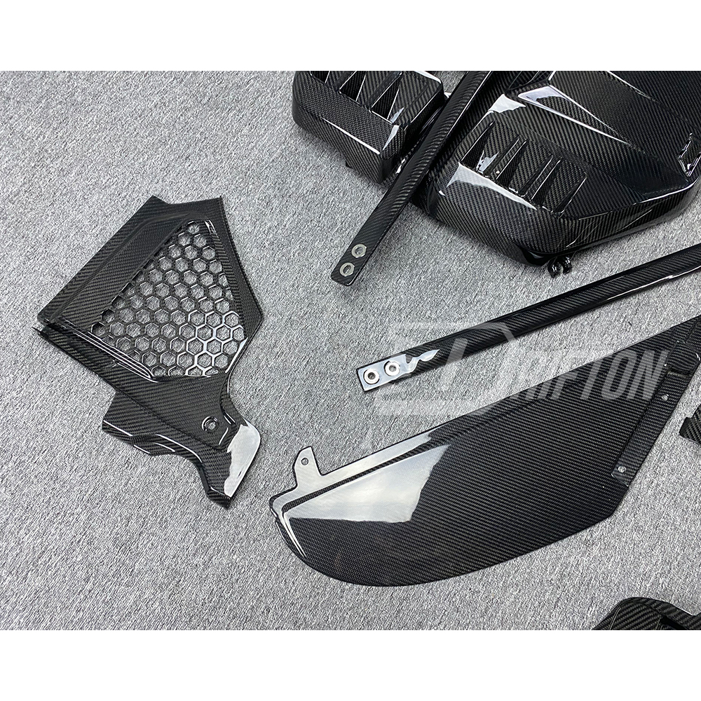 Dry Carbon Fiber Engine Bay Upgrade Full Set For BMW G87 M2 2023-2027