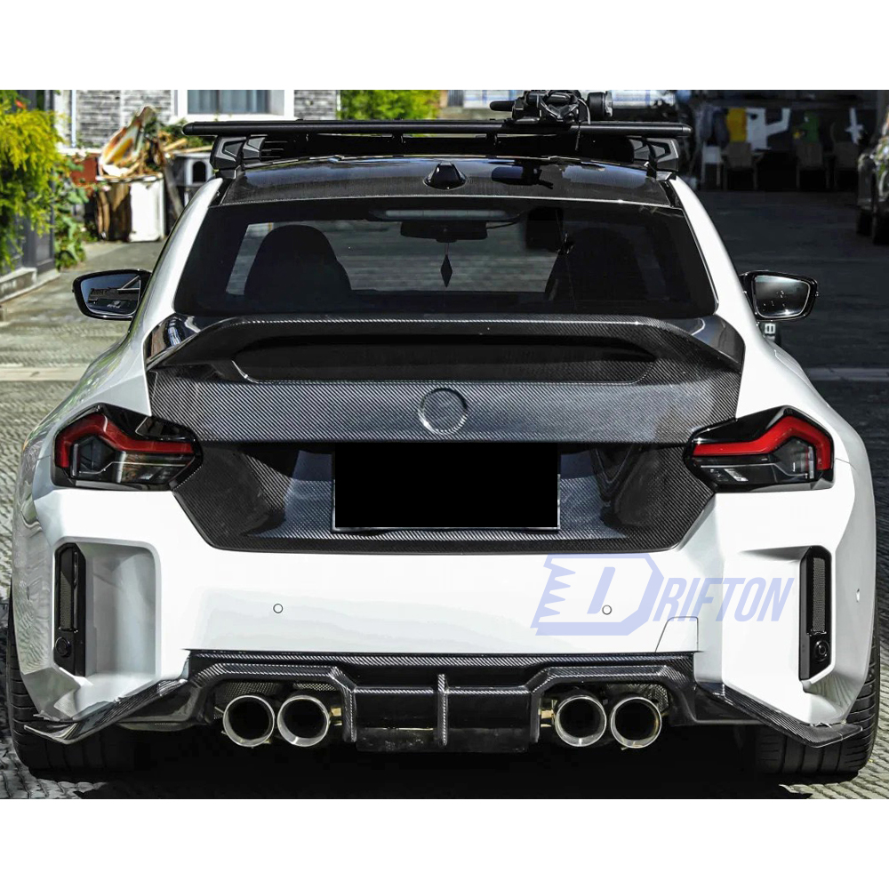 Vorstiner Style Dry Carbon Fiber Rear Trunk Boot Lid For BMW G87 M2 2023-2027