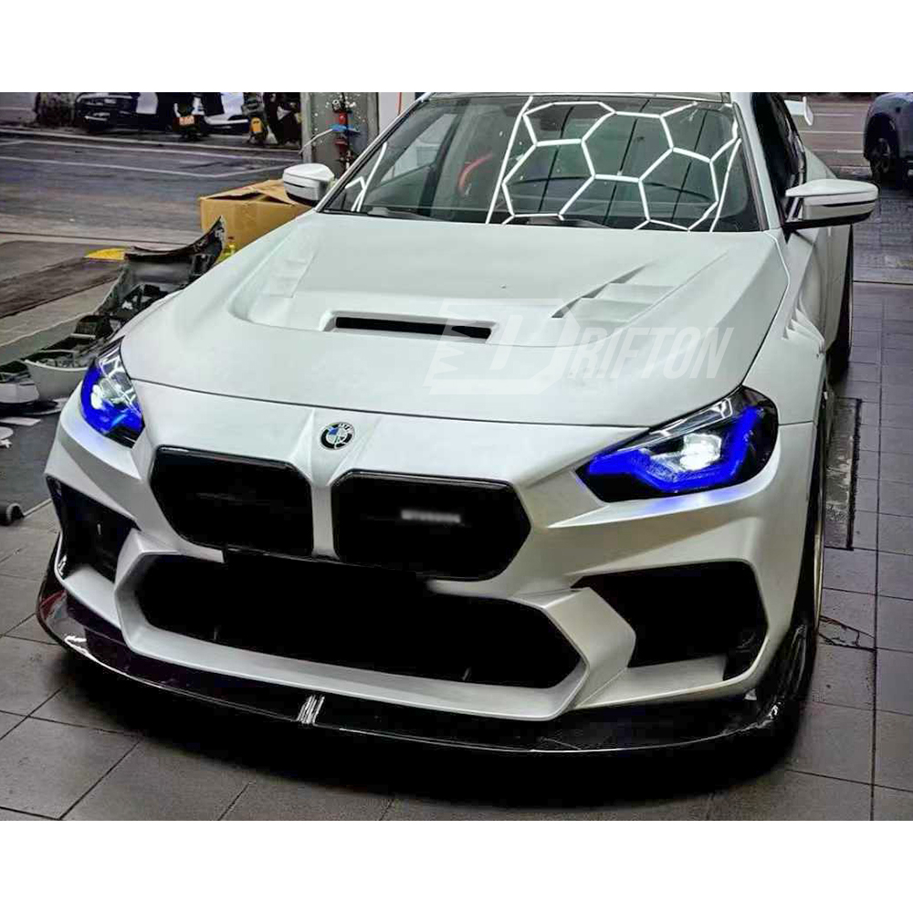 Adro Style Dry Carbon Fiber Front Bumper Assemble For BMW G87 M2 2023-2027