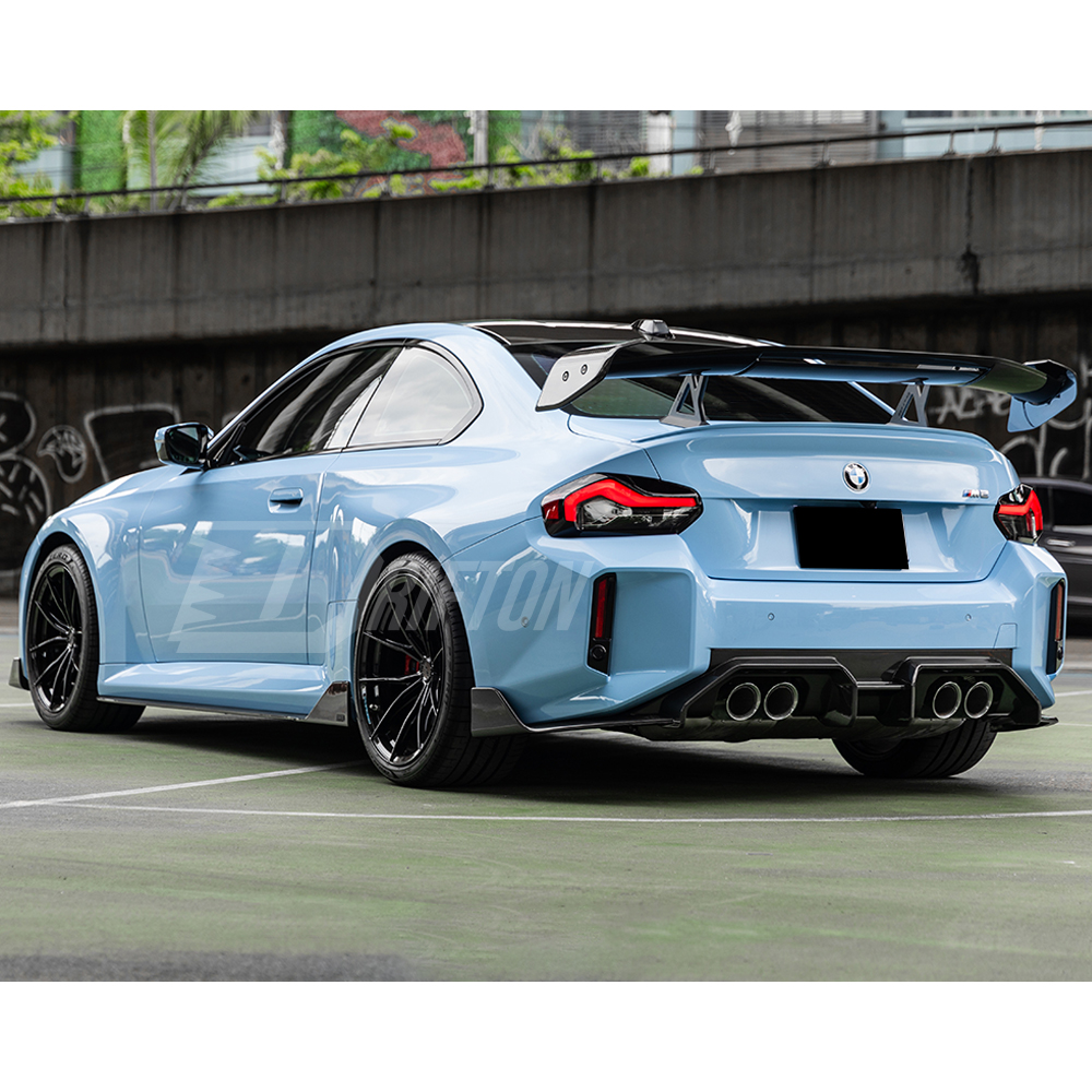 Adro V3 Style Dry Carbon Fiber Rear Spoiler GT Wing For BMW G87 M2 2023-2027