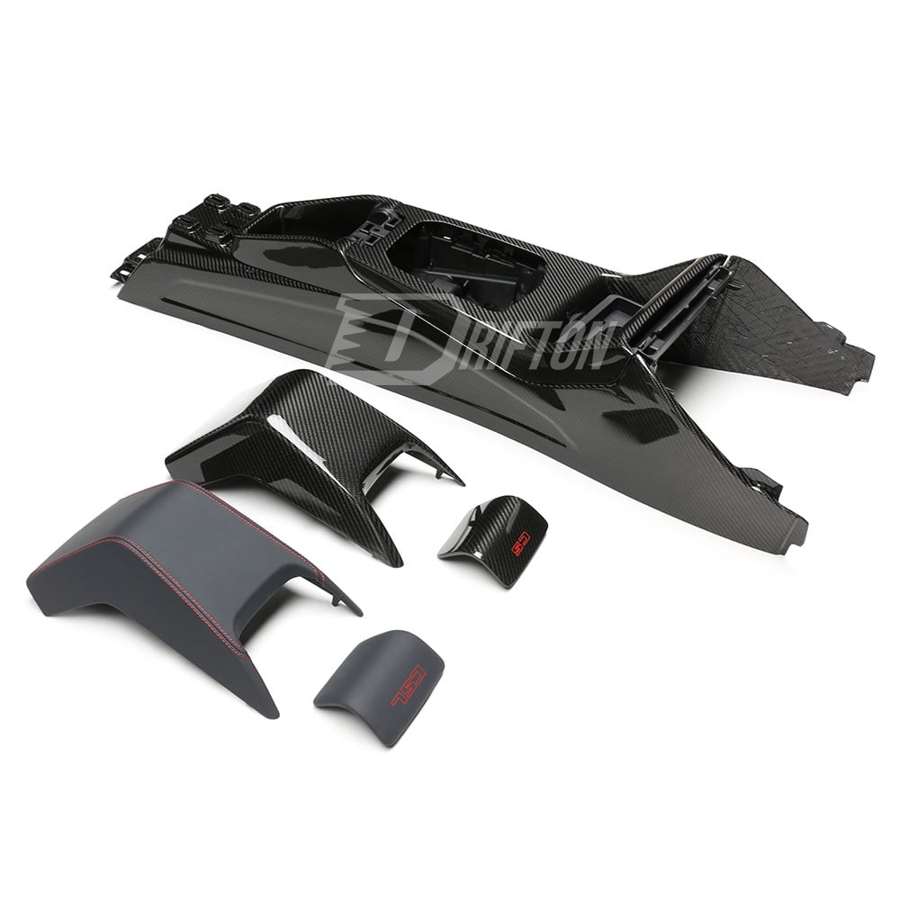 CS Style Dry Carbon Fiber Interiors Kits Center Console Assemble For BMW G87 M2 2023-2027
