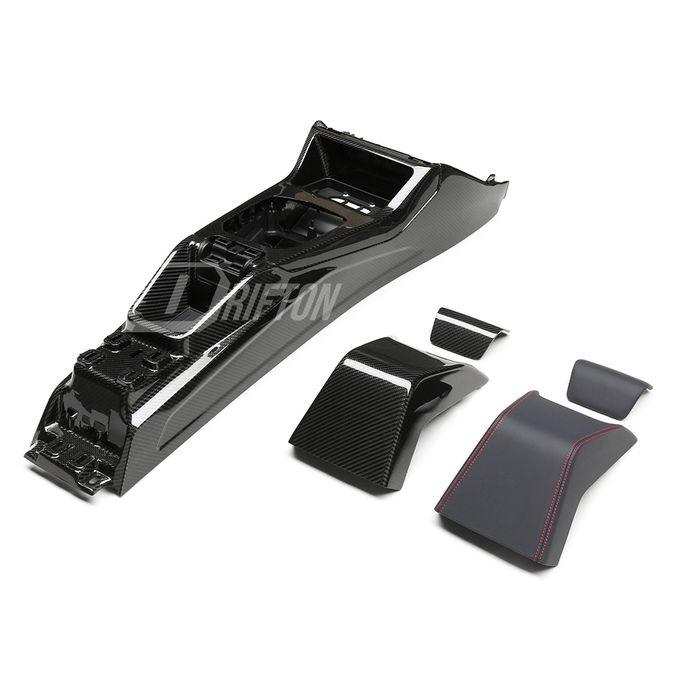 CS Style Dry Carbon Fiber Interiors Kits Center Console Assemble For BMW G87 M2 2023-2027