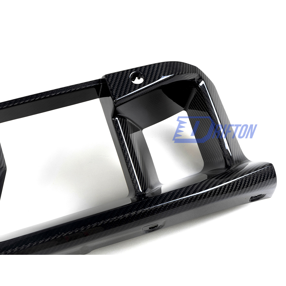 OEM Style Dry Carbon Fiber Front Bumper Lower Grille For BMW G87 M2 2023-2027