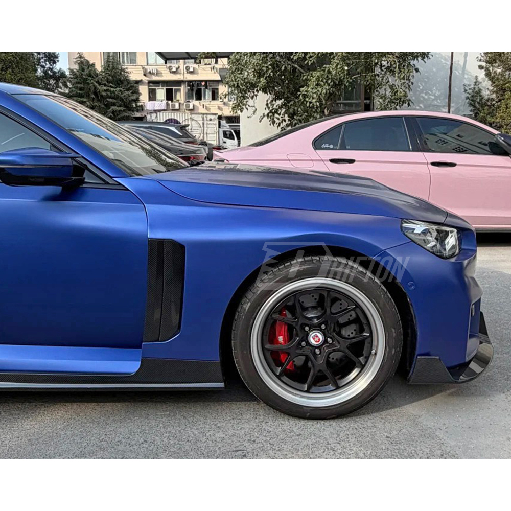 Vorsteiner Style Dry Carbon Fiber Fenders & Side Skirts Set For BMW G87 M2 2023-2027