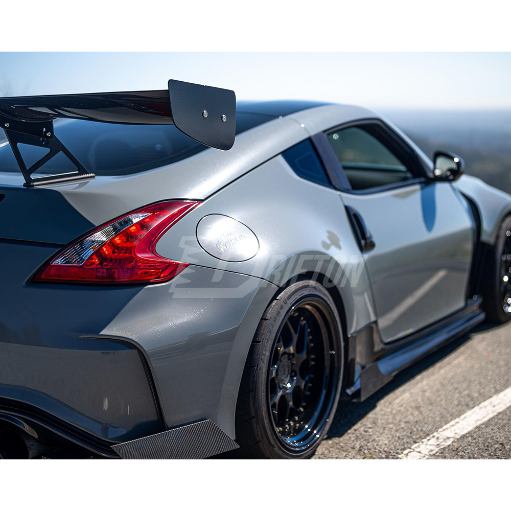 APR GTC300 61“ Style Carbon Fiber Rear Spoiler GT Wing For Nissan 370Z Z34 2008-2019