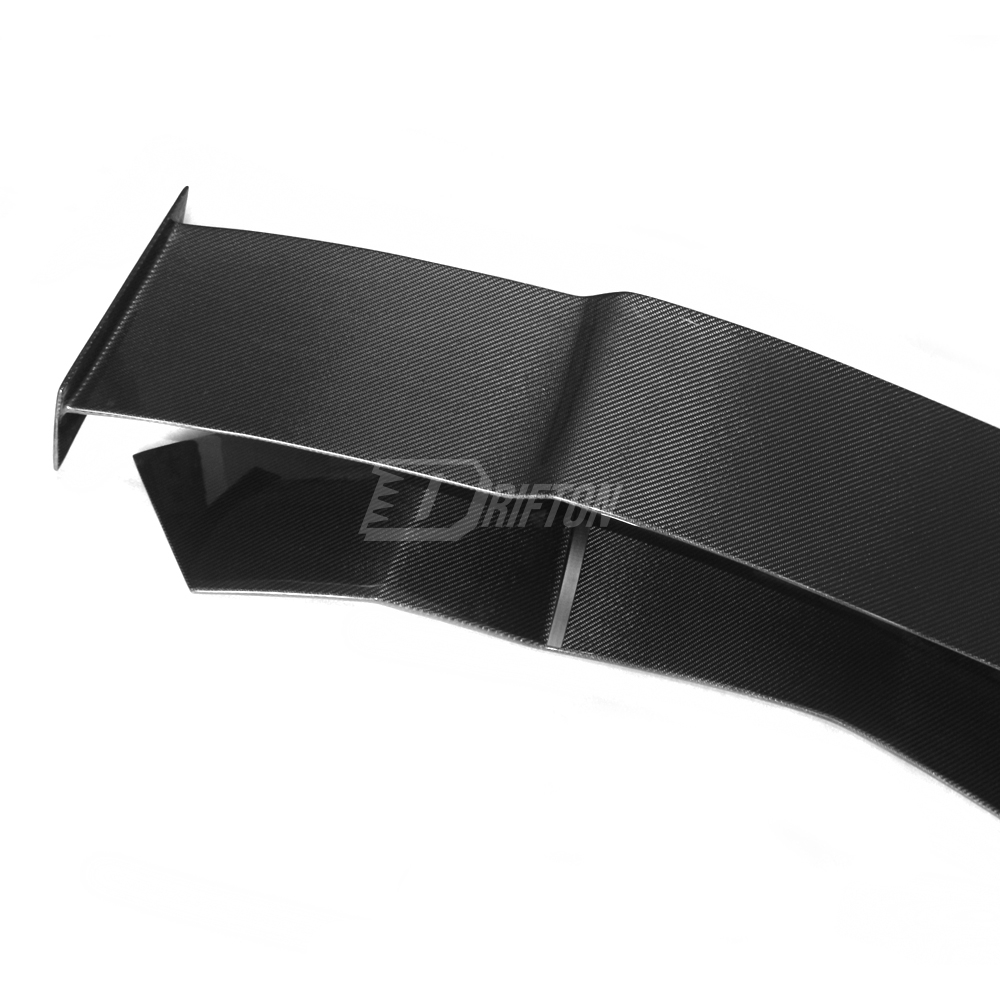 Drifton Sytle Carbon Fiber Rear Spoiler Wing With Base Lid For Lamborghini Aventador & S & SV LP700 LP740 LP750 2011-2021