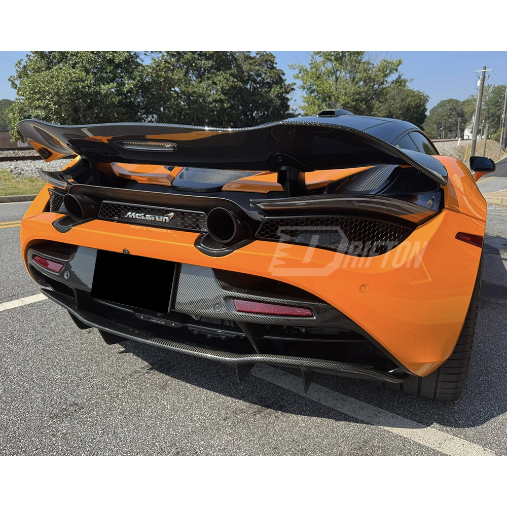 OEM Style Dry Carbon Fiber Rear Diffuser For Mclaren 720S & 750S 2017-2026