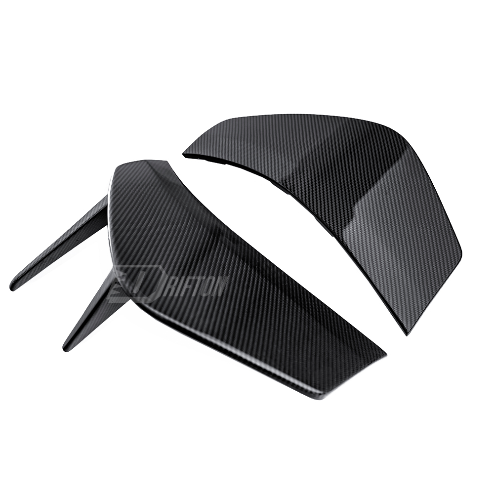 CMST Style Dry Carbon Fiber Rear Bumper Canards Side Panels For Mclaren 720S 2017-2022
