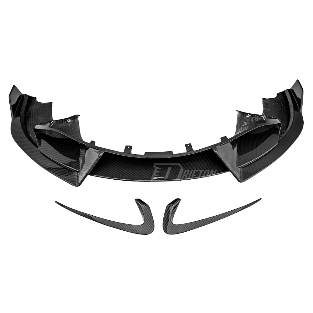 CMST V2 Style Dry Carbon Fiber Front Lip For Mclaren 720S 2017-2022