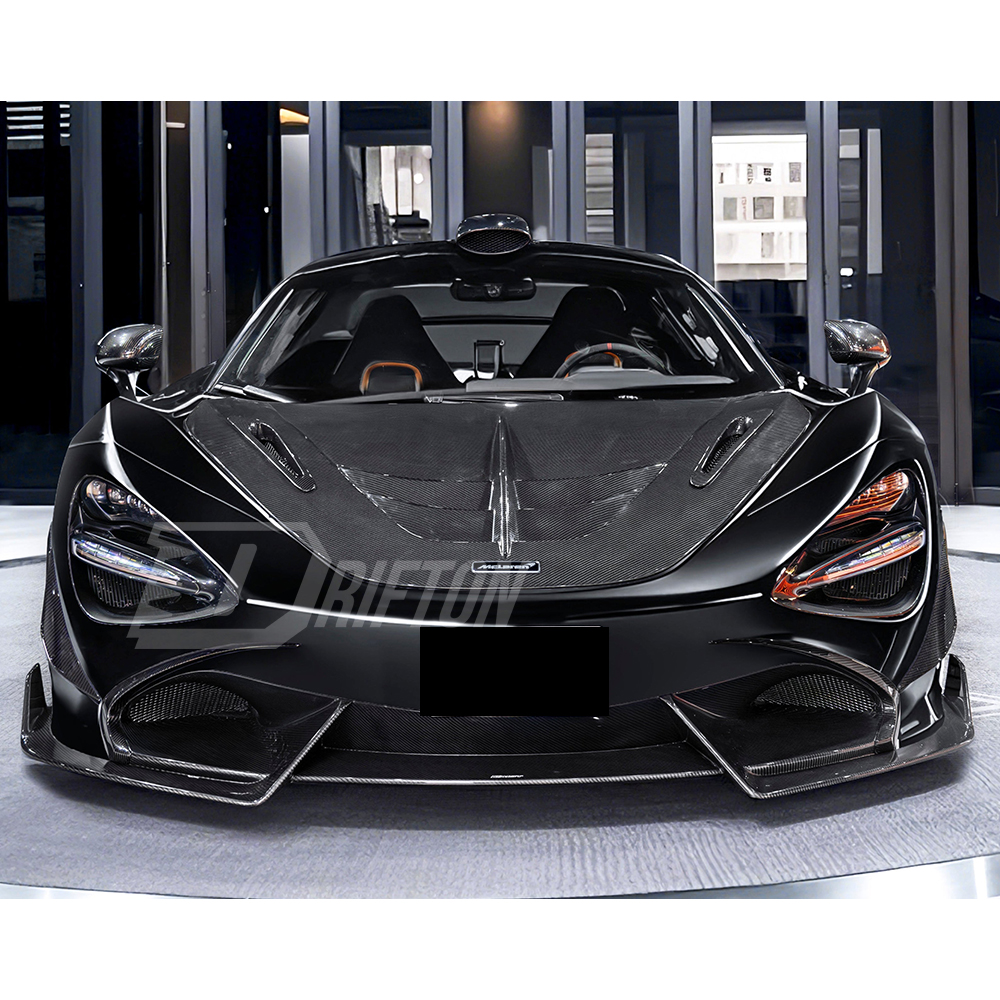CMST V2 Style Dry Carbon Fiber Front Lip For Mclaren 720S 2017-2022